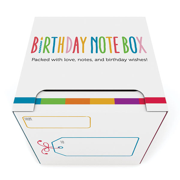 The Birthday Note Box